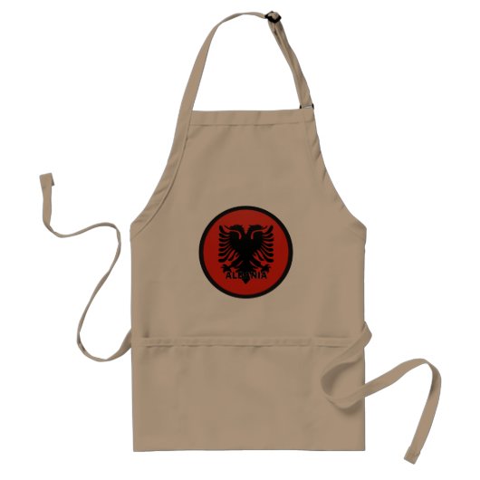 Albanië Standaard Schort (Voorkant)