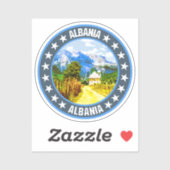 Albanië Sticker (Vel)