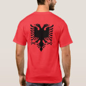 Albanië T-Shirt (Achterkant)