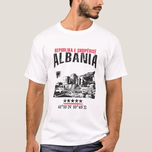 Albanië T-shirt (Voorkant)