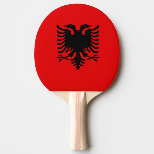 Albanië Tafeltennisbatje (Voorkant)
