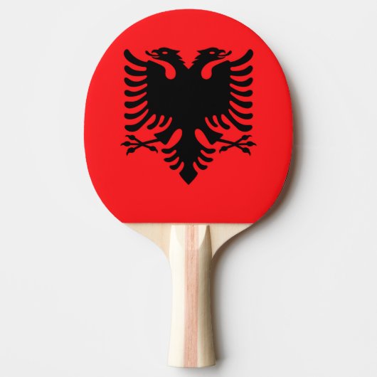 Albanië Tafeltennisbatje (Voorkant)