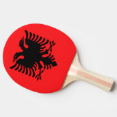 Albanië Tafeltennisbatje (Zijkant)