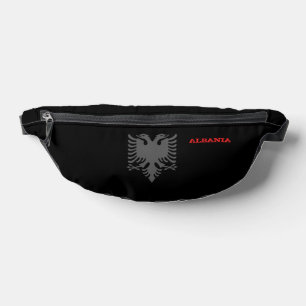 Albanië tas, Albanese adelaar, wapen / vlag Heuptasje