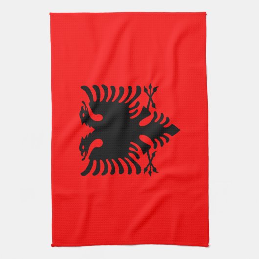 Albanië Theedoek (Verticaal)