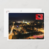 Albanië - Tirana - Briefkaart (Voorkant / Achterkant)