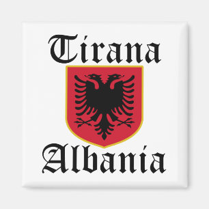 Albanië Tirana Wapen Magneet