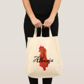 Albanië Tote Bag (Voorkant (product))