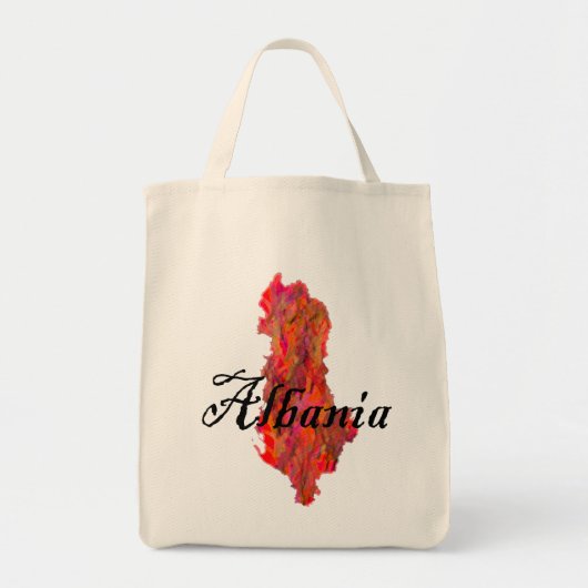 Albanië Tote Bag (Voorkant)
