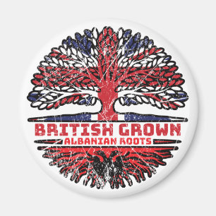 Albanië Verenigd Koninkrijk - Britse boom Magneet