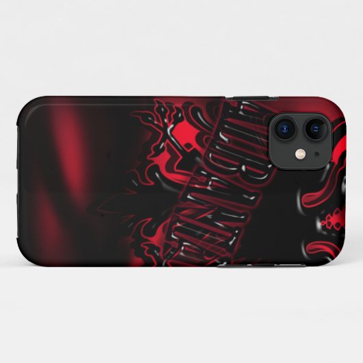 Albanië Vlag Iphone 5 Hoesje-Mate Hoesje (Achterkant (horizontaal))