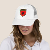 Albanië-vlaggenschip Trucker Pet (In situ)