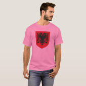 Albanië Wapenjassen T-shirt (Voorkant volledig)
