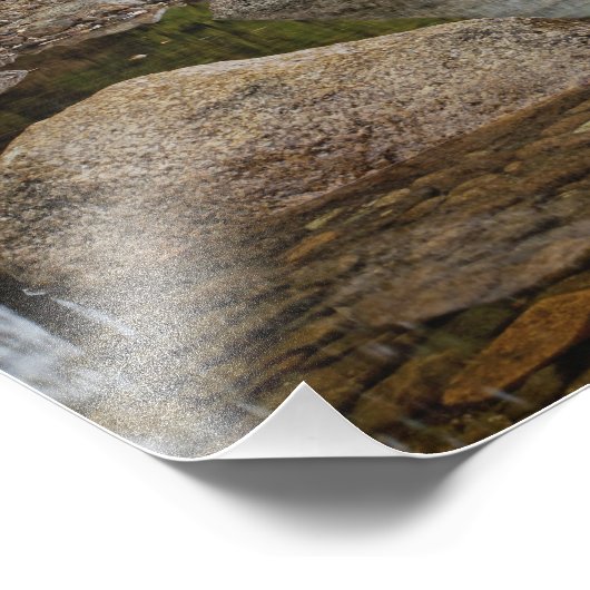 Albany Bridge, net van de Kancamagus Foto Afdruk (Hoek)