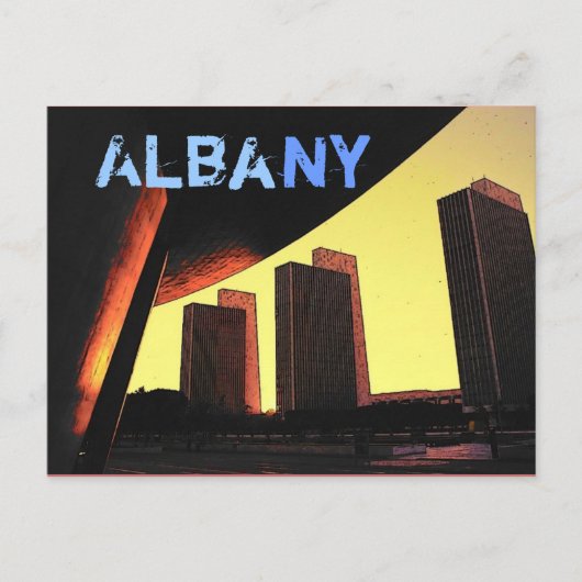 Albany Briefkaart (Voorkant)