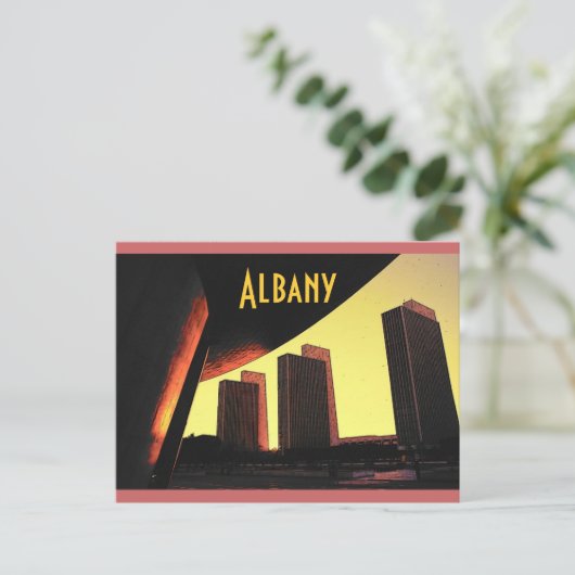 Albany Briefkaart (Staand voorkant)