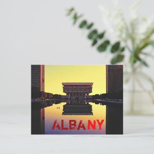 Albany Briefkaart (Staand voorkant)