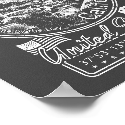 ALBANY CALIFORNIA  - STAD ALBANY CA POSTER (Hoek)