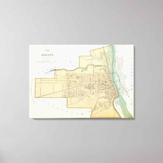 Albany Canvas Afdruk (Voorkant)