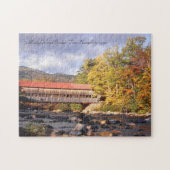 Albany Covered Bridge New Hampshire Legpuzzel (Horizontaal)