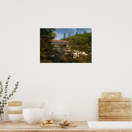 Albany Covered Bridge, NH Print (Keuken)