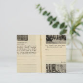 Albany Garage, Albany Briefkaart (Staand voorkant)