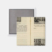 Albany Garage, Albany Magneet (Voorkant / Achterkant)