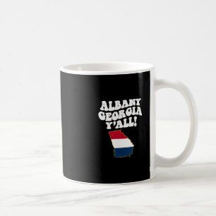 Albany Georgia Y'all Ga Zuidelijke Vakantie Koffiemok