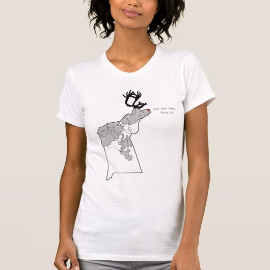 Albany is wild. t-shirt (Voorkant)