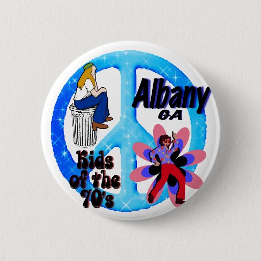 Albany Kinderen van de 70-toets Ronde Button 5,7 Cm (Voorkant)