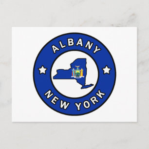 Albany New York Briefkaart