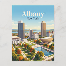 Albany, New York Briefkaart