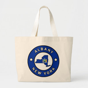 Albany New York Grote Tote Bag