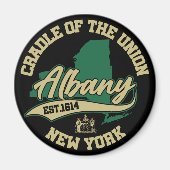 Albany, New York Magneet (Voorkant)