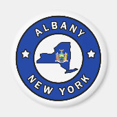 Albany New York Magneet (Voorkant)