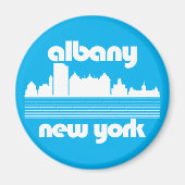 Albany New York Magneet (Voorkant)