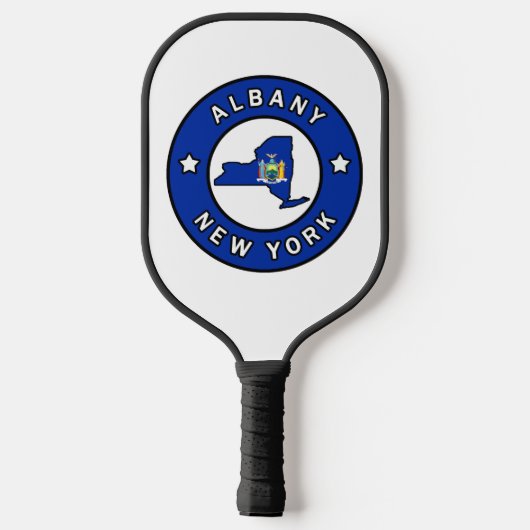 Albany New York Pickleball Paddle (Achterkant)