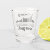 Albany New York Shot Glas (Achterkant)