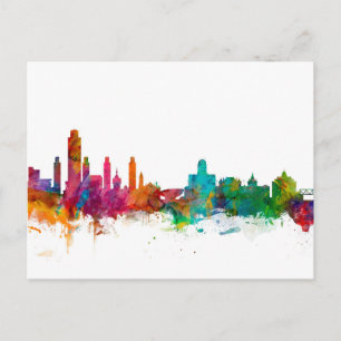 Albany New York Skyline Briefkaart