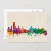 Albany New York Skyline Briefkaart (Voorkant / Achterkant)