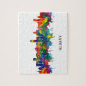 Albany New York Skyline Legpuzzel (Verticaal)