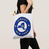 Albany New York Tote Bag (Dichtbij)