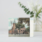 albany ny armory state armory briefkaart (Staand voorkant)