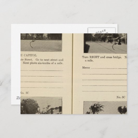 Albany, NY Briefkaart (Voorkant / Achterkant)