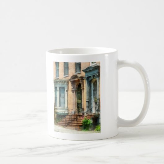 Albany NY Brownstone Koffiemok (Rechts)