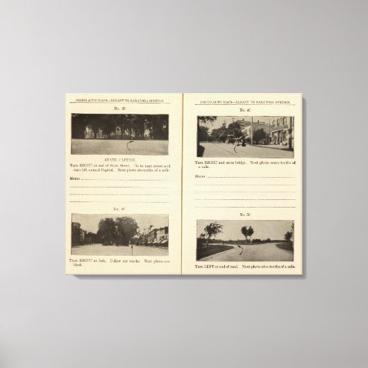 Albany, NY Canvas Afdruk (Voorkant)