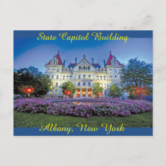 Albany, NY Capitol Building Briefkaart