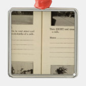 Albany, NY Metalen Ornament (Voorkant)