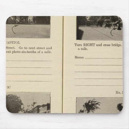 Albany, NY Muismat (Voorkant)