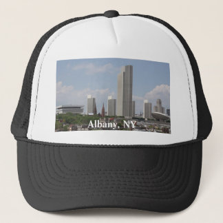Albany NY skyline Trucker Pet
